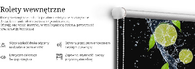 Roleta zatemňovací vápnově bílé provedení do vody