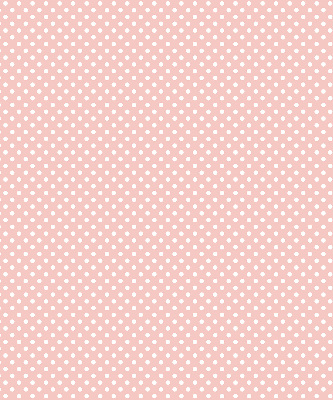 Látková roleta na okno bílé tečky