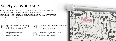 Roleta zatemňovací do kuchyně