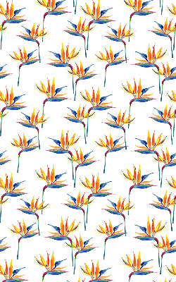 Látková roleta na okno v barevném motivu listí