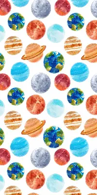 Roleta zatemňovací s motivem planet