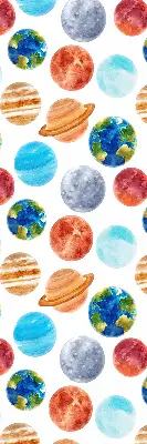 Roleta zatemňovací s motivem planet