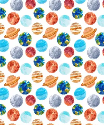 Roleta zatemňovací s motivem planet