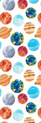 Roleta zatemňovací s motivem planet