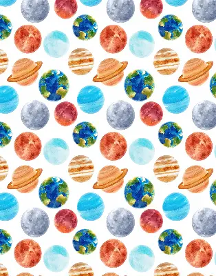 Roleta zatemňovací s motivem planet