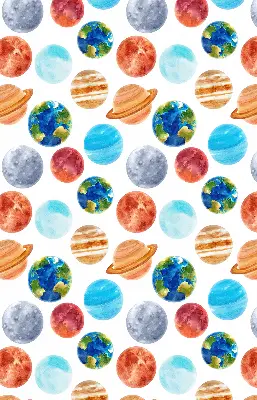 Roleta zatemňovací s motivem planet