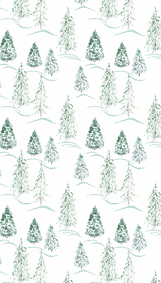 Roleta zatemňovací se vzorem stromů