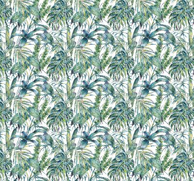 Roleta zatemňovací s tropickými listy