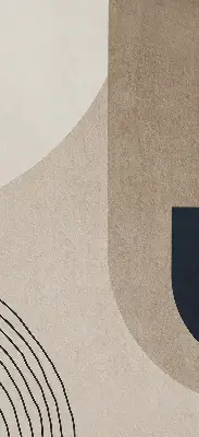 Zatemňovací roleta na okno s motivem abstrakce