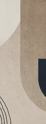Zatemňovací roleta na okno s motivem abstrakce