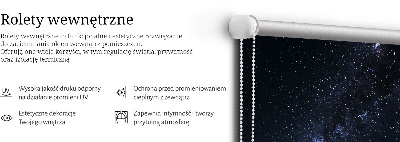 Roleta zatemňovací hvězdná obloha