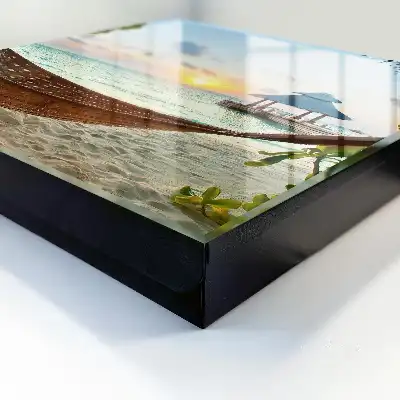 Designová skříňka na klíče Plážový relax