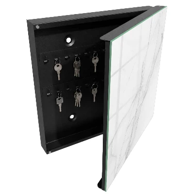 Krabička na klíče v mramorovém designu