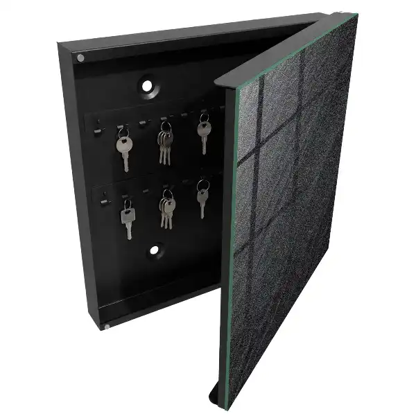 Designová skříňka na klíče Kamenná struktura