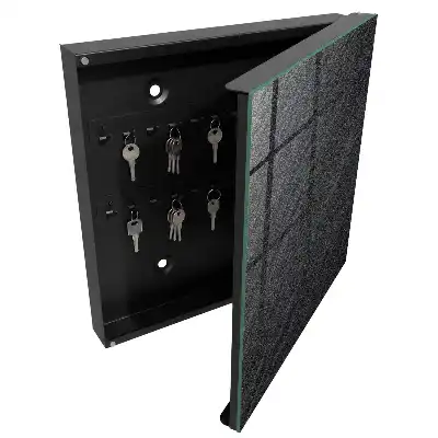 Designová skříňka na klíče Kamenná struktura
