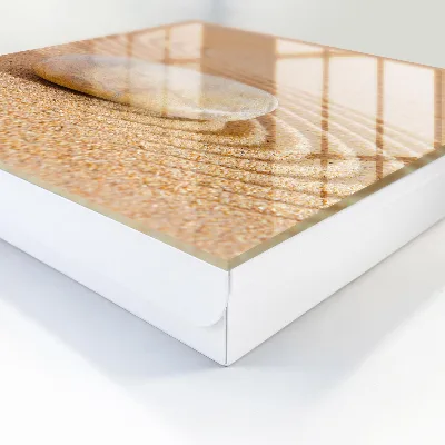 Skříňka na klíče v designu kámen na písku