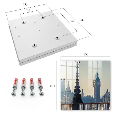 Designová skříňka na klíče Městský půvab