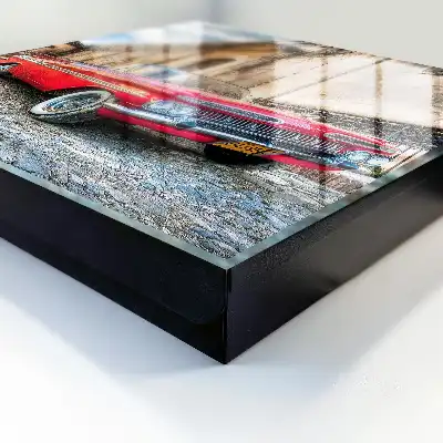 Designová skříňka na klíče Retro auto