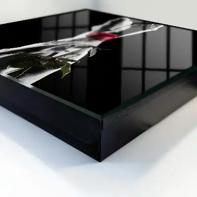 Designová skříňka na klíče Elegance růže