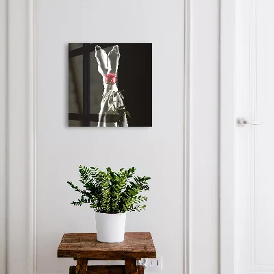 Designová skříňka na klíče s motivem elegance růže