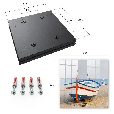 Designová skříňka na klíče Letní plavba