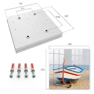 Designová skříňka na klíče Letní plavba