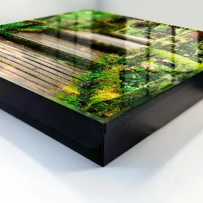 Designová skříňka na klíče Lesní můstek