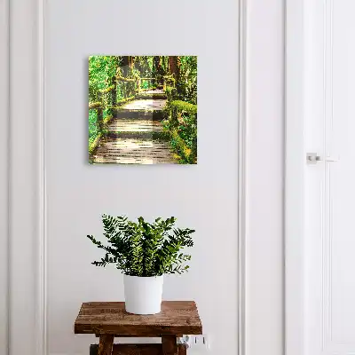 Designová skříňka na klíče Lesní můstek