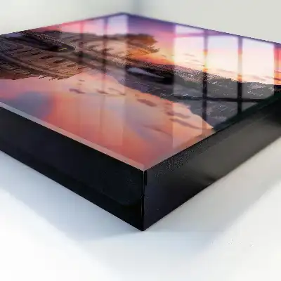 Designová skříňka na klíče Městský západ