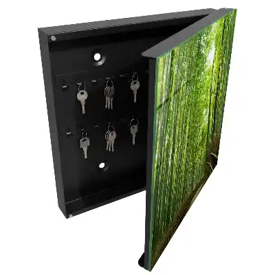Designová skříňka na klíče Bambusová stezka