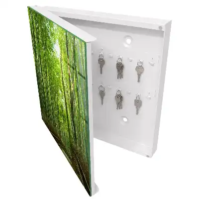 Designová skříňka na klíče Bambusová stezka