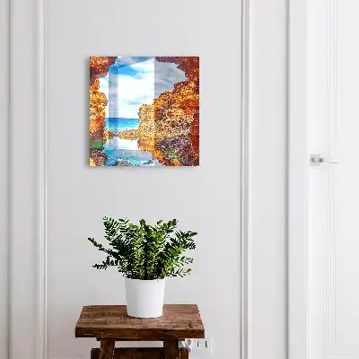 Designová skříňka na klíče Slunečné pobřeží