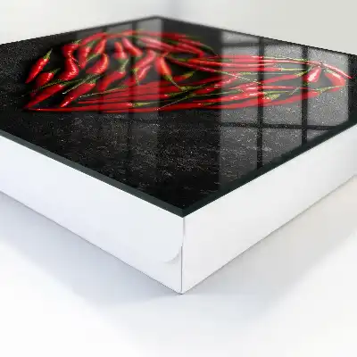 Designová skříňka na klíče Paprikové srdce
