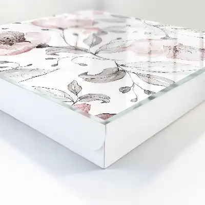 Designová skříňka na klíče Romantický vzor