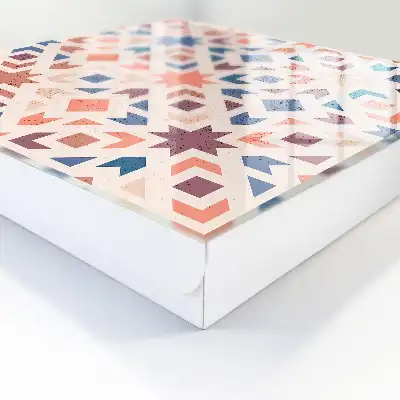 Skříňka na klíče Geometrický vzor