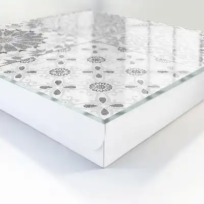 Designová skříňka na klíče Geometrické vzory
