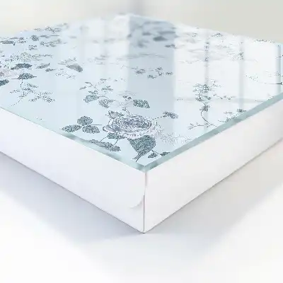 Designová skříňka na klíče Botanické květiny