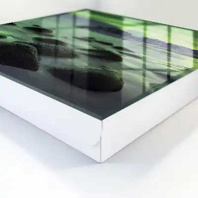 Designová skříňka na klíče Polární záře