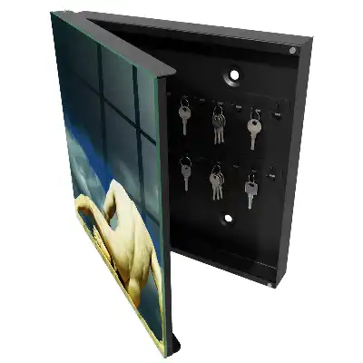 Designová skříňka na klíče Klasická elegance