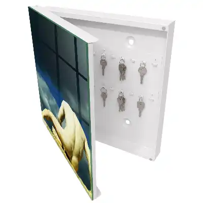 Designová skříňka na klíče Klasická elegance