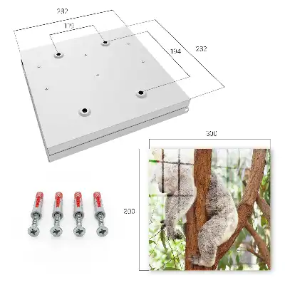 Designová skříňka na klíče Koala relax