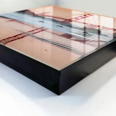 Designová skříňka na klíče Západ slunce