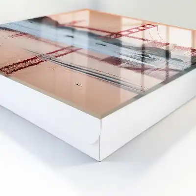 Designová skříňka na klíče Západ slunce