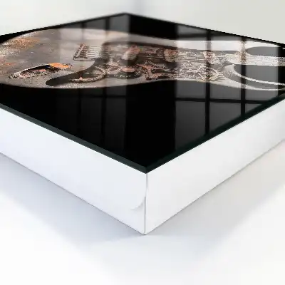 Designová skříňka na klíče Mechanická kytara