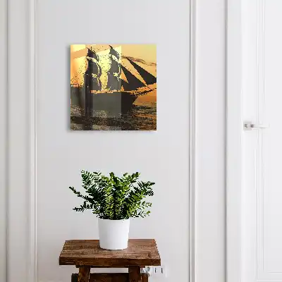 Designová skříňka na klíče Mořské dobrodružství