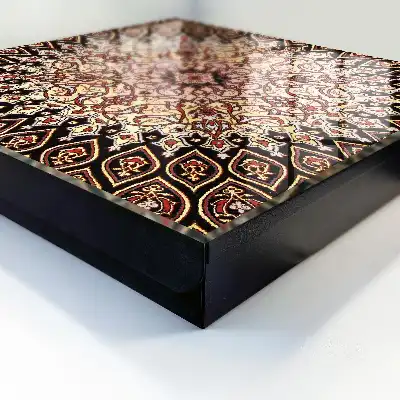Designová skříňka na klíče Složité vzory