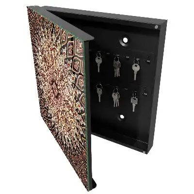 Designová skříňka na klíče Složité vzory