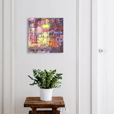 Designová skříňka na klíče Barvy města