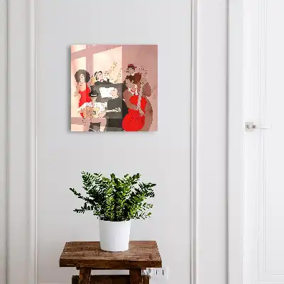 Skříňka na klíče Jazzová scéna