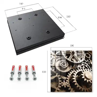 Designová skříňka na klíče Mechanická symbióza